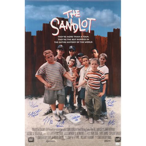 The Sandlot X Movie Poster Cast Signed By With Patrick Renna