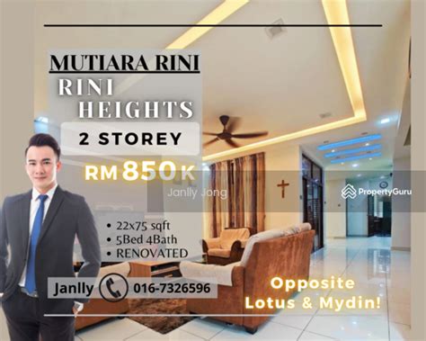 Rini Heights Untuk Sale Jalan Jasa Mutiara Rini Skudai Johor