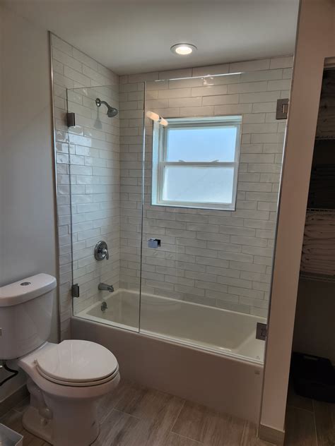 Tall Glass Shower Doors - La Grange Glass & Mirror Co.