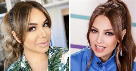 Confunden a Chiquis Rivera con Thalía parecen gemelas La Verdad