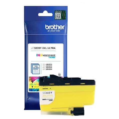 Cartucho De Tinta Brother Lc Y Amarelo