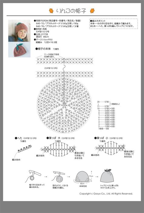 どんぐり 帽子 編み 図 2 歳 Cameron Williams