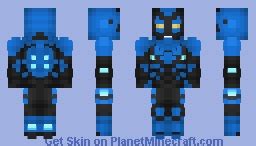 Blue Beetle Jaime Reyes Dc Comics Minecraft Skin