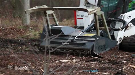 Forestry Cutter Video Bobcat Loader Attachments Youtube