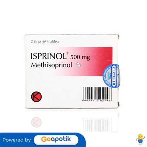 Jual ISPRINOL 500 MG BOX 8 TABLET Shopee Indonesia