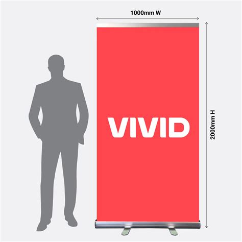 Popular Sizes Of Pull Up Banners Vivid Ads