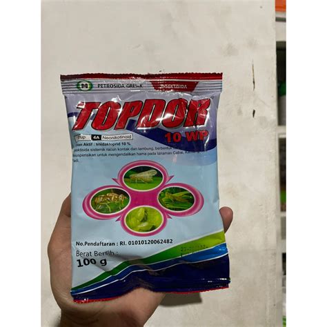 Jual Insektisida Topdor Top Dor Wp Gram Insektisida Obat Wereng