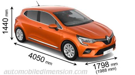 Dimensions Des Voitures Renault Avec Longueur Largeur Et Hauteur