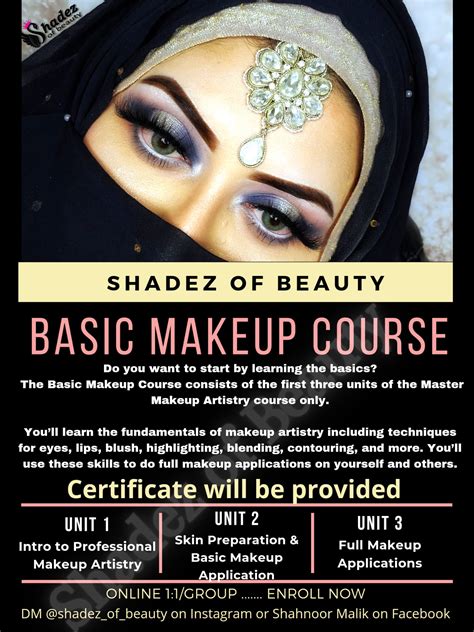 Basic Makeup Course Shadez Of Beauty Training Institute Canada