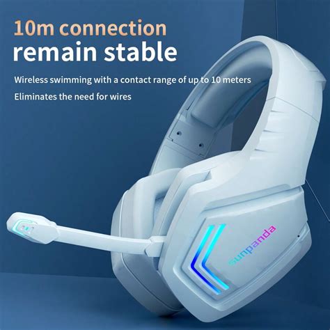 Casque De Jeu Sans Fil Bluetooth Casque Antibruit Connexion Basse