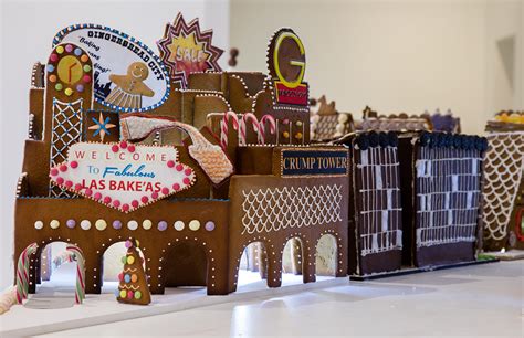 London architects build a gingerbread city at the Museum of Architecture