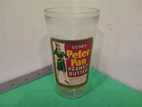 Vintage Derby Peter Pan Peanut Butter Jar Ann Es Etsy