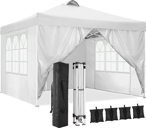 Amazon De Cobizi Faltpavillon X Wasserdicht Stabil Pop Up Pavillon