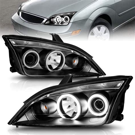 Amazon Amerilite Black Projector Headlights Xtreme Led Halo For