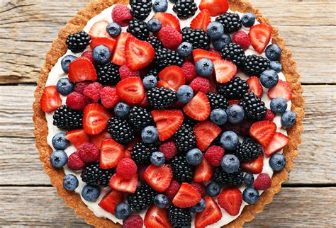 La Tarte Aux Fruits Rouges De L T Fa On Croque Gel