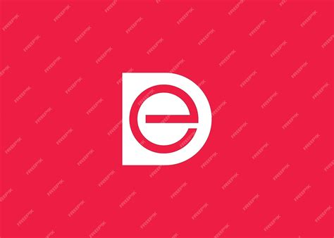 Premium Vector Letter D E Monogram Logo Design Vector Template