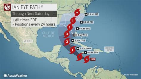 Tropical Storm Ian Forms Expected To Hit Florida As A Major Hurricane