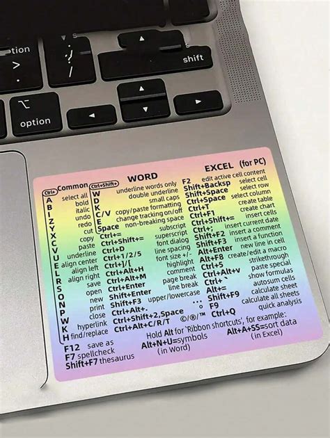 Pcs Windows Shortcut Key Sticker Cover Decoration Laptop Keyboard