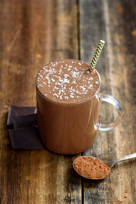 Hot Chocolate Protein Smoothie Booster Recipe Solluna By Kimberly Snyder