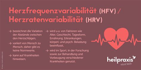 Herzfrequenzvariabilität Heilpraxis