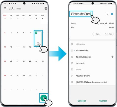 ¿cómo Puedo Usar La Aplicación Calendario En Mi Smartphone Samsung