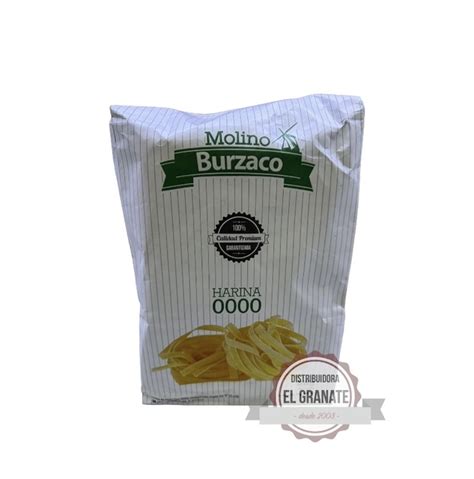 Harina Burzaco 0000 Por 5kg Distribuidora El Granate