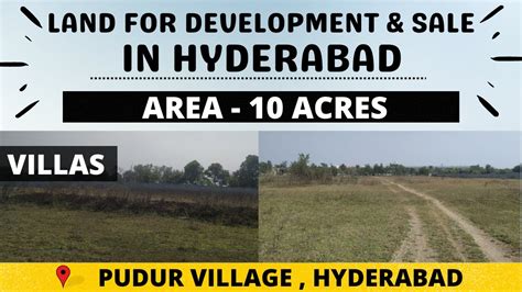 Pudur Acres Land For Villa Development Sale Medchal Kompally