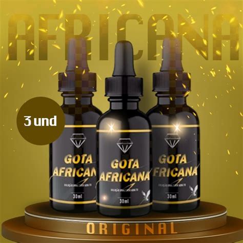 3 GOTA AFRICANA ORIGINAL 30ml Shopee Brasil