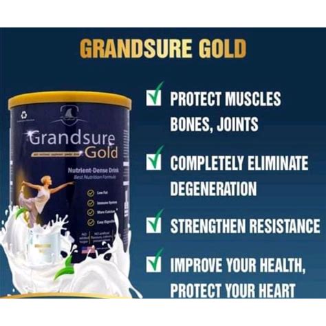 Grandsure Gold Colostrum Drink 400g Shopee Philippines