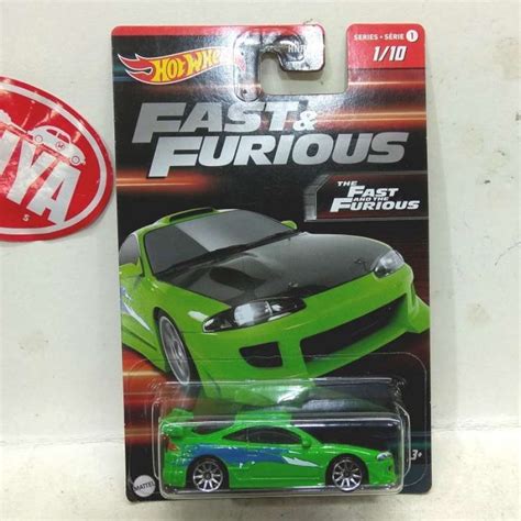 Jual HOT WHEELS FAST FURIOUS MITSUBISHI ECLIPSE HIJAU SERIES Di Seller Enzo Store Tegal