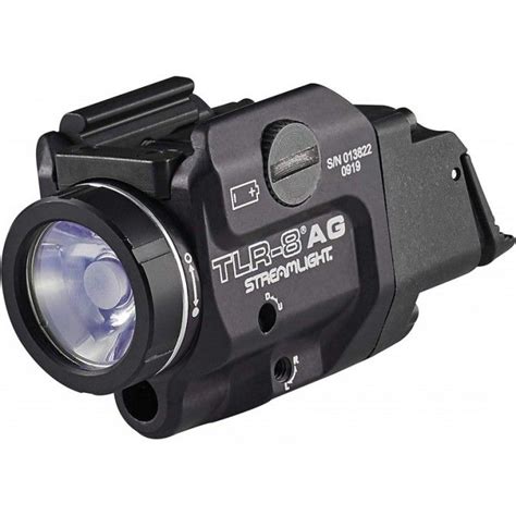 LAMPE TACTIQUE TLR 8AG LASER VERT AVEC SWITCH BAS STREAMLIGHT