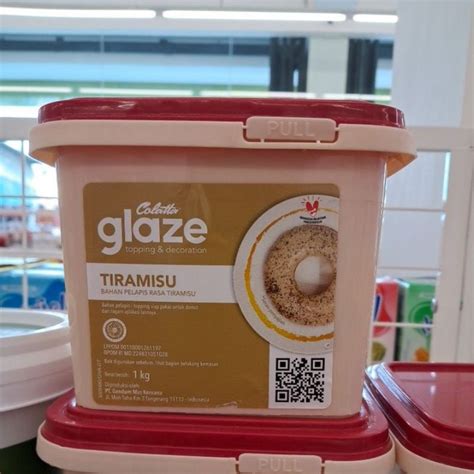 Jual Colatta Glaze Kg Rasa Dark Chocolate Tiramisu Strawberry