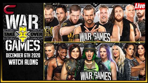 WWE NXT Takeover War Games December 6th 2020 Live Stream Full Show