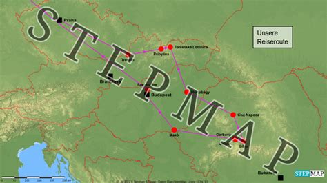 StepMap Osteuropa 2022 Landkarte für Europa