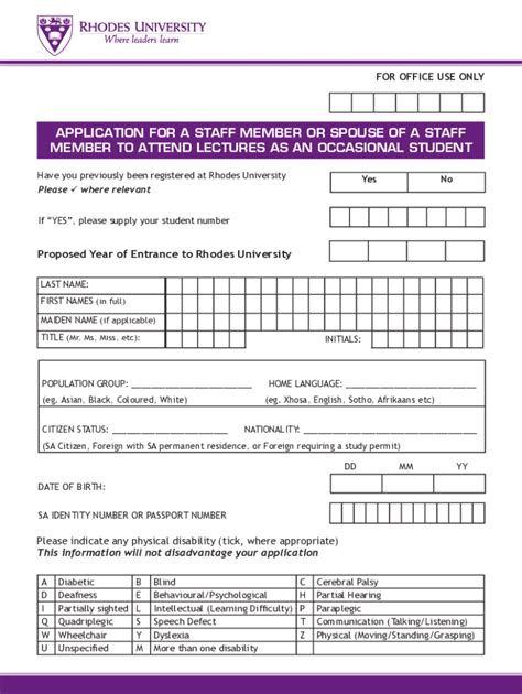 Fillable Online Non Degree Application Checklist Fax Email Print