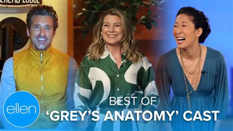 Best Of The Greys Anatomy Cast On The Ellen Show The Global Herald