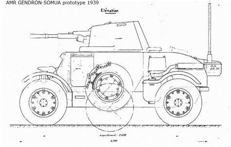 Gendron Somua Amr Agile French Scout Ground War Thunder