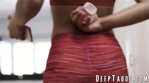 Big Booty Babe Rides Stepbros Black Monster Cock Like A Pro