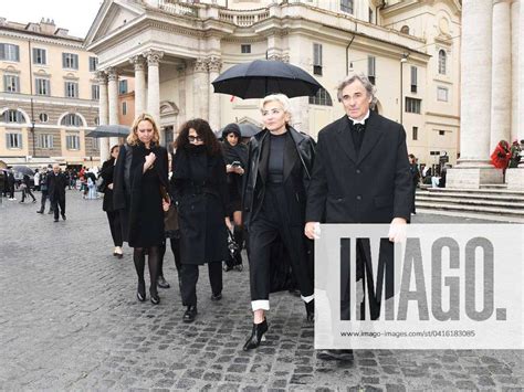 Rome Funeral of Ira von Fürstenberg at the Church of the Artists In