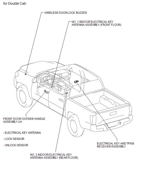 Toyota Tacoma Service Manual Parts Location Smart Key