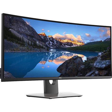 Best Buy Dell UltraSharp 34 14 IPS LED Curved UltraWide HD Monitor