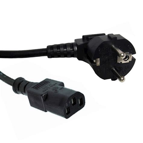 კვების კაბელი Power Cable for pc Cord Cable 1 5m 0 75MM 695098