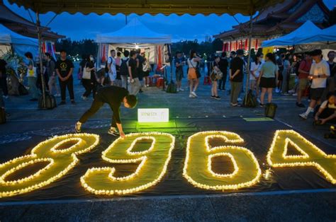 【六四34】華人社會唯一六四之地 台北2500人無懼風雨珍惜自由燃點燭光 — Rfa 自由亞洲電台粵語部