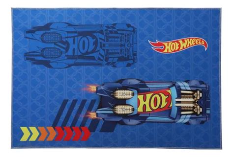 Tapete Hot Wheels X Cm Jolitex Ternille Parcelamento Sem Juros