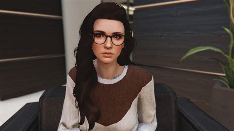 Round Prescription Glasses Pack For Mp Female Gta5