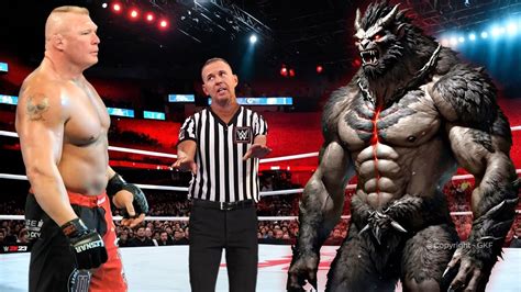 Full Match Brock Lesnar Vs Monster Mountain Iron Man Match 2024