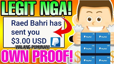 150 PAYPAL GCASH NARECIEVE KO OWN PROOF LEGIT PAYING APP PHILIPPINES