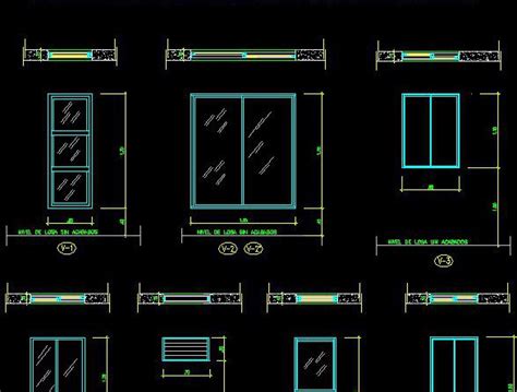 Pencere Kesit Ve G R N Izimi Dwg Projesi Autocad Projeler