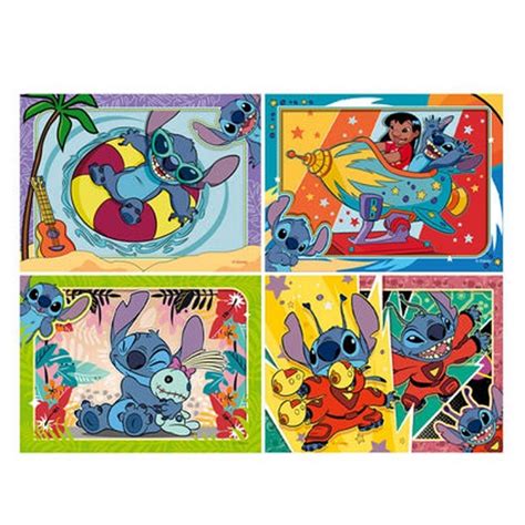 Stitch puzzle 4in1 Ravensburger Gyerekajándék