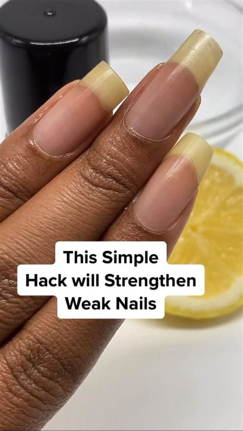 How To Strengthen Weak Nails Artofit